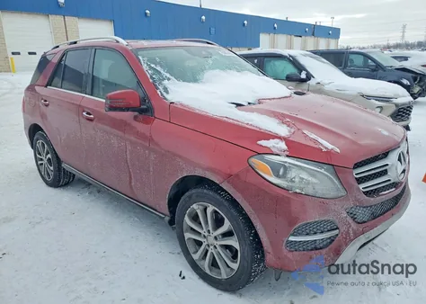 2016 Mercedes-Benz Gle 350 4Matic из США, поврежденный, VIN 4JGDA5HB2GA661904